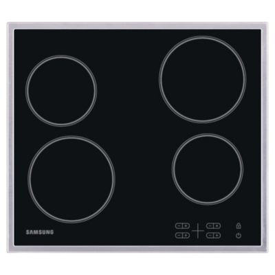 Samsung C61R1AAMST Integrated Black Glass Ceramic Hob