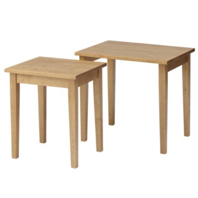 Gatsby Light Birch Nest of 2 Tables