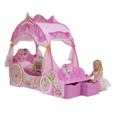 Disney Princess Carriage Bed with Lights