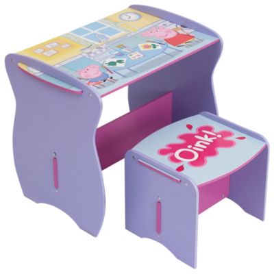 Peppa Pig My First Desk and Stool