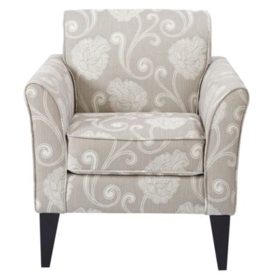 Ambrose Natural Floral Chair
