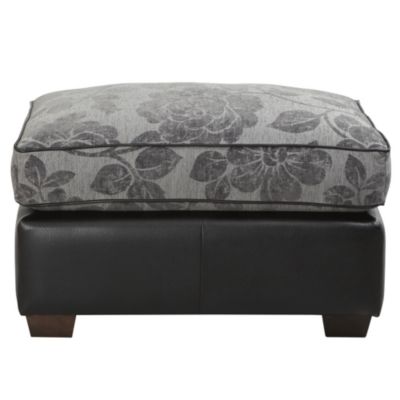 Nicola Black Footstool