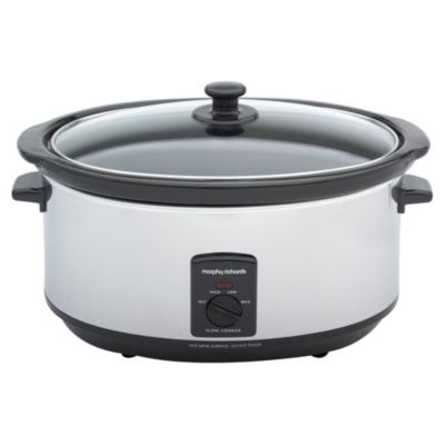 Morphy Richards 6.5L Chrome Slow Cooker