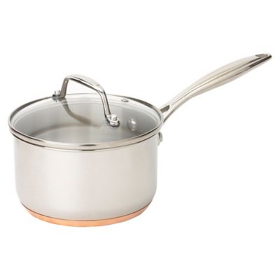 Cook's Collection Copper Bottom 16cm Saucepan