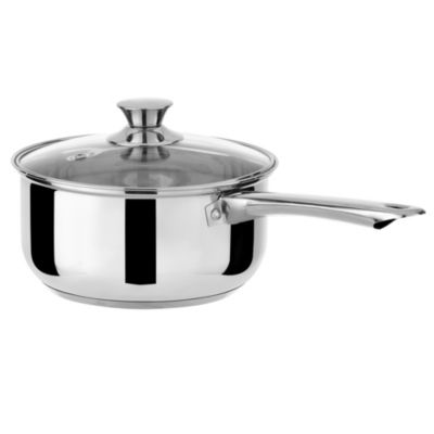 Sainsbury's 20cm Stainless Steel Saucepan