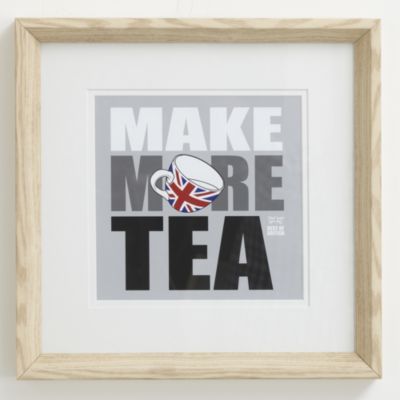 Gallery Make More Tea Framed Wall Art 15x15cm