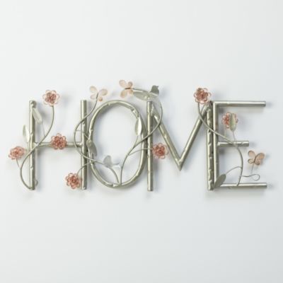 HOME Metal Wall Art 66x28cm