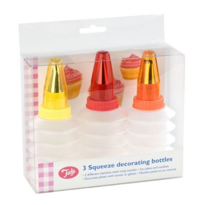 Tala Squeeze Decorating Icing Bottles 3-pack