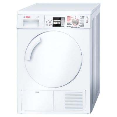 Bosch WTS84501GB White Condenser Dryer