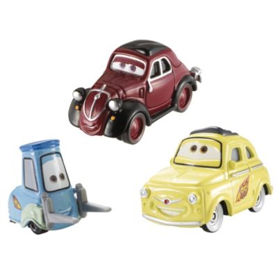 Cars 2 Guido, Luigi, Uncle Topolino Playset