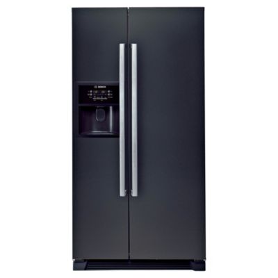 Bosch KAN58A55GB Black USA-style Fridge Freezer