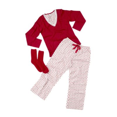 Tu Spot Print 2-piece Pyjama Set with Socks