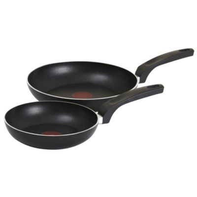 Tefal Twin Pack of 20cm & 26cm Frying Pans