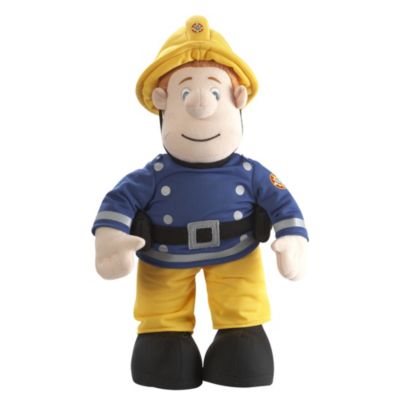 12` Talking Fireman Sam Soft Toy