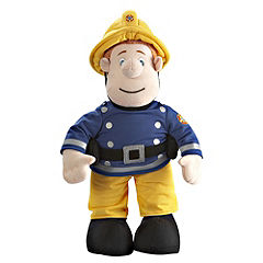 Fireman Sam 12` Talking Fireman Sam Soft Toy