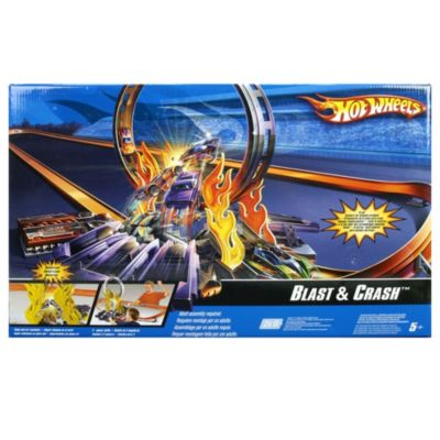 Hot Wheels Blast & Crash Track Set