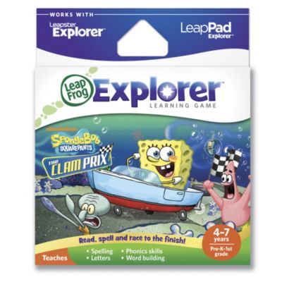 LeapFrog Explorer Learning Game: SpongeBob Kart Racing