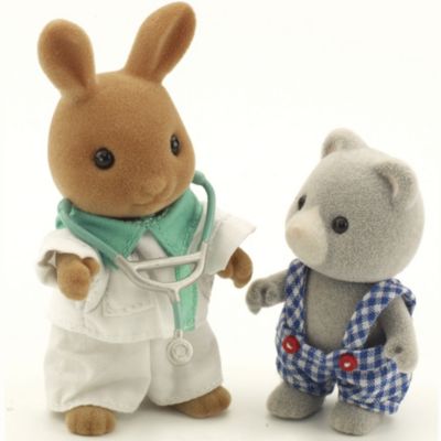 Sylvanian Families Paramedic and Patient