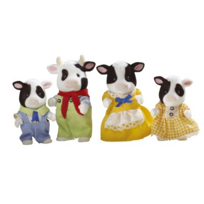 Sylvanian Families Friesian Cow Family