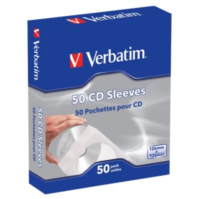 Verbatim CD Sleeves 50-pack