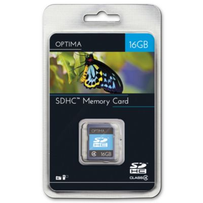 Optima 16GB SDHC card