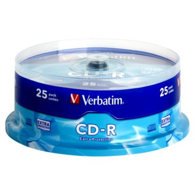Verbatim CD-R Blank Disks 25-pack