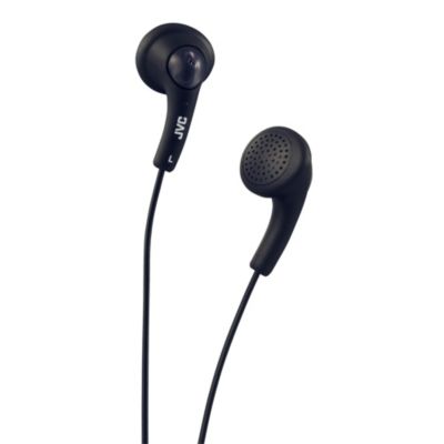 JVC HA-F150 Gumy Ear Bud Headphones Black