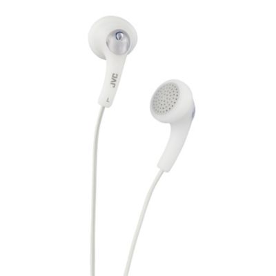 JVC HA-F150 Gumy Ear Bud Headphones White