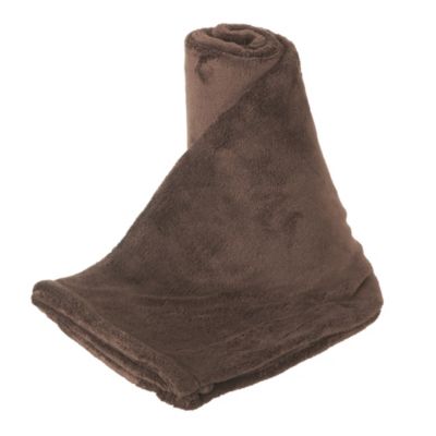 Tu Chocolate Super Soft Fleece Throw
