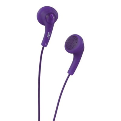 JVC Gumy Headphones purple