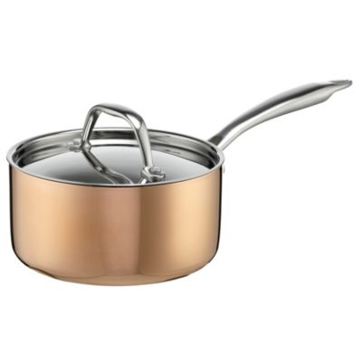 Cook's Collection Copper Tri-ply 16cm Saucepan