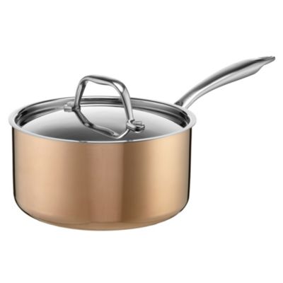 Cook's Collection Copper Tri-ply 18cm Saucepan