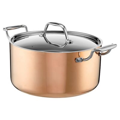 Cook's Collection Copper Tri-ply 24cm Stockpot