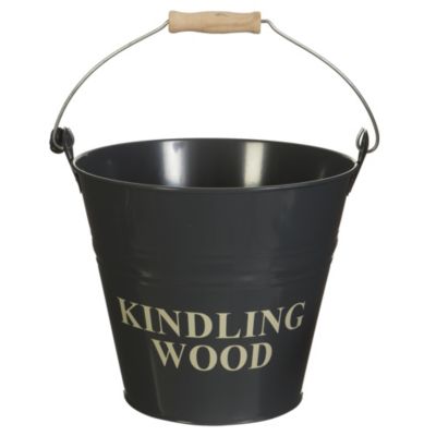 Garden Trading Kindling Bucket Slate