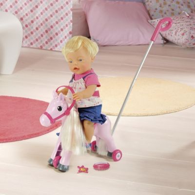 Basic Baby Born with Rocking Horse