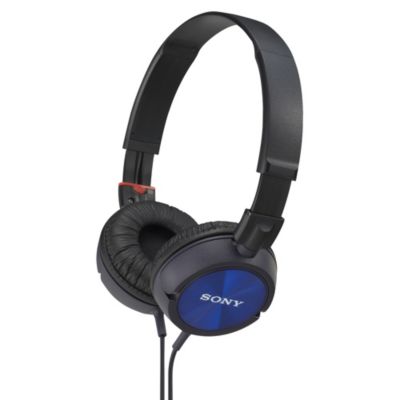 Sony ZX300 Blue Overhead Headphones