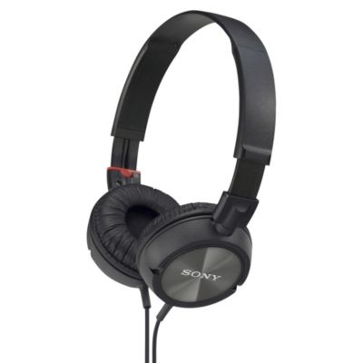 Sony ZX300 Black Overhead Headphones