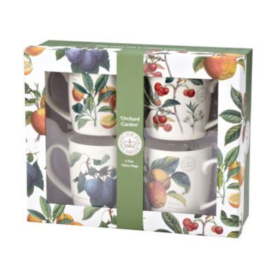 Royal Botanic Gardens at Kew Orchard Garden Mugs Set of 4