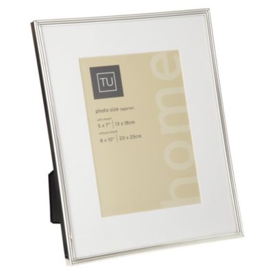 Tu Silver-plated Frame 8x10"