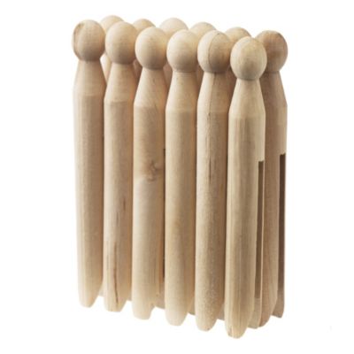 Tu Wooden Dolly Pegs 12-pack