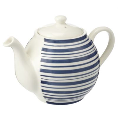 Tu Coastal Stripe Teapot