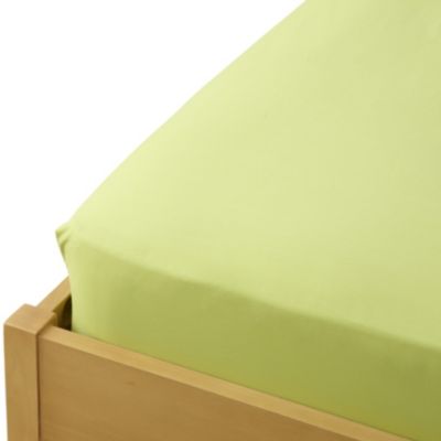 Tu Soft Lime Non-iron Fitted Sheet