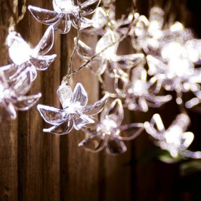 Sainsbury's 20 Flower Garland Solar String Lights
