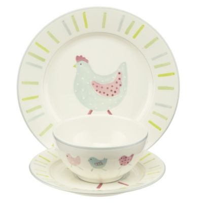 Spring Chicken 12-piece Dinner Set