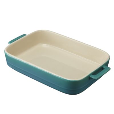 Sainsbury's Rectangular Teal Medium Roaster