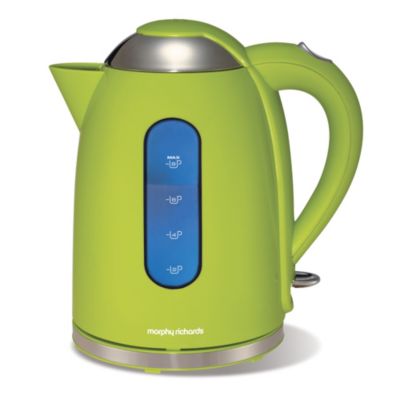 Morphy Richards Lime Green Accents Kettle