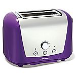 Morphy Richards Purple Accents 2-slice Toaster