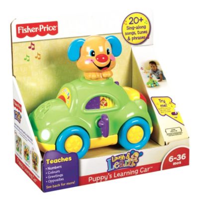 Fisher Price Laugh &amp; Learn Puppy's Learning Car