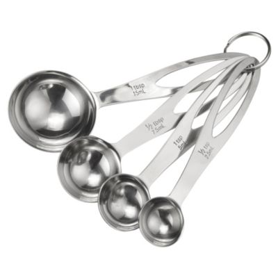 Sainsbury's Stainless Steel Measuring Spoons