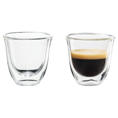 DeLonghi 2 Espresso Glasses